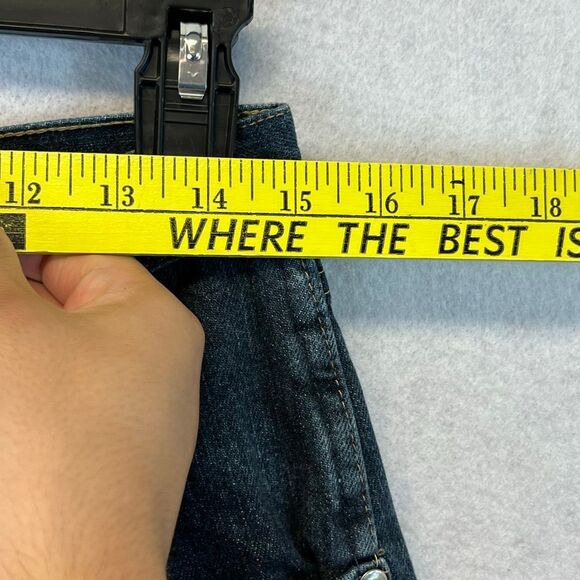 WRANGLER Men’s Jeans 31x34 Blue Classic Fit Straight Leg Denim Western Pants - Picture 8 of 12